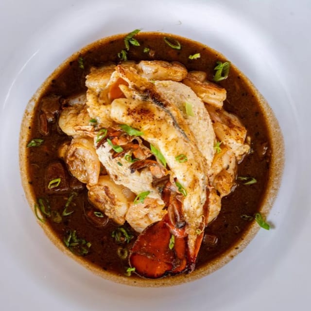 Shrimp and lobster grits.