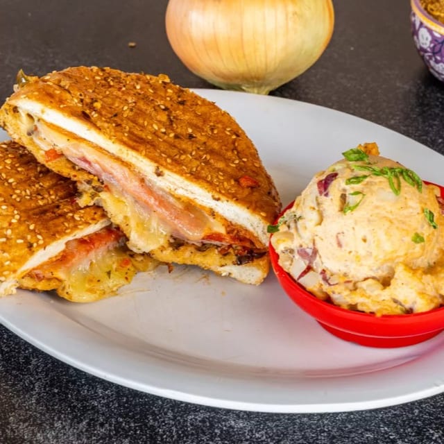 The "whodat" sandwich.